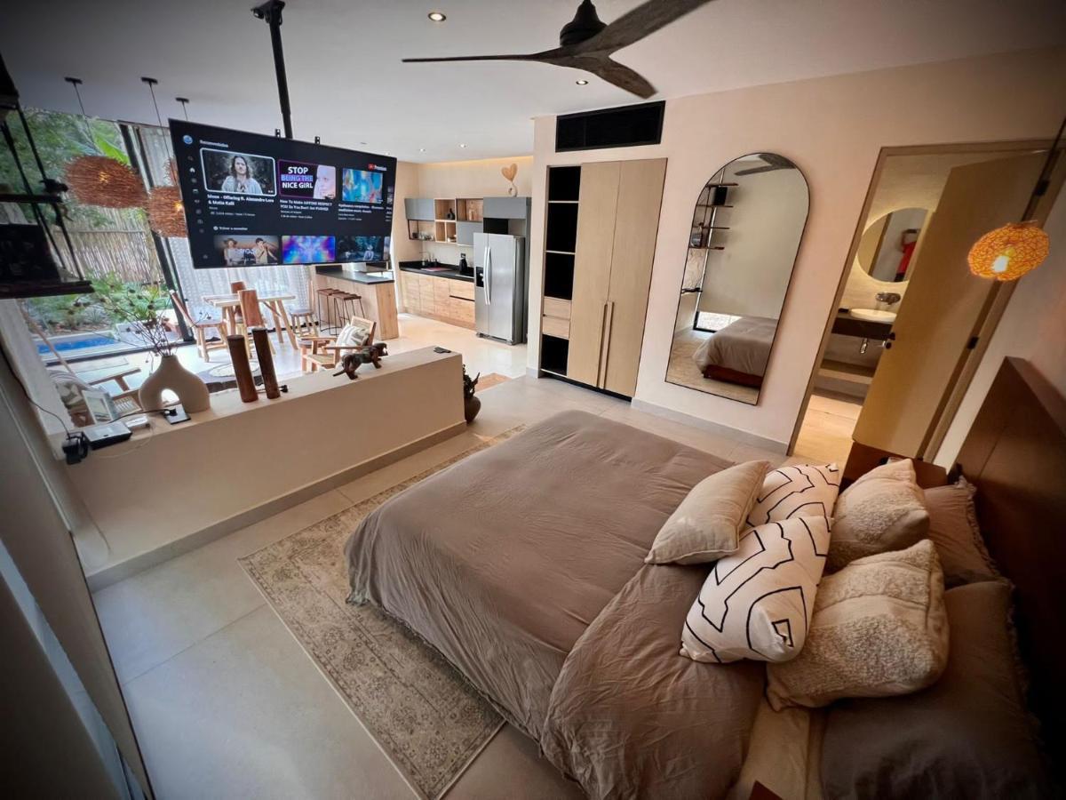 Xunkari Eco Luxury Bungalow In Tulum Vila Exterior foto